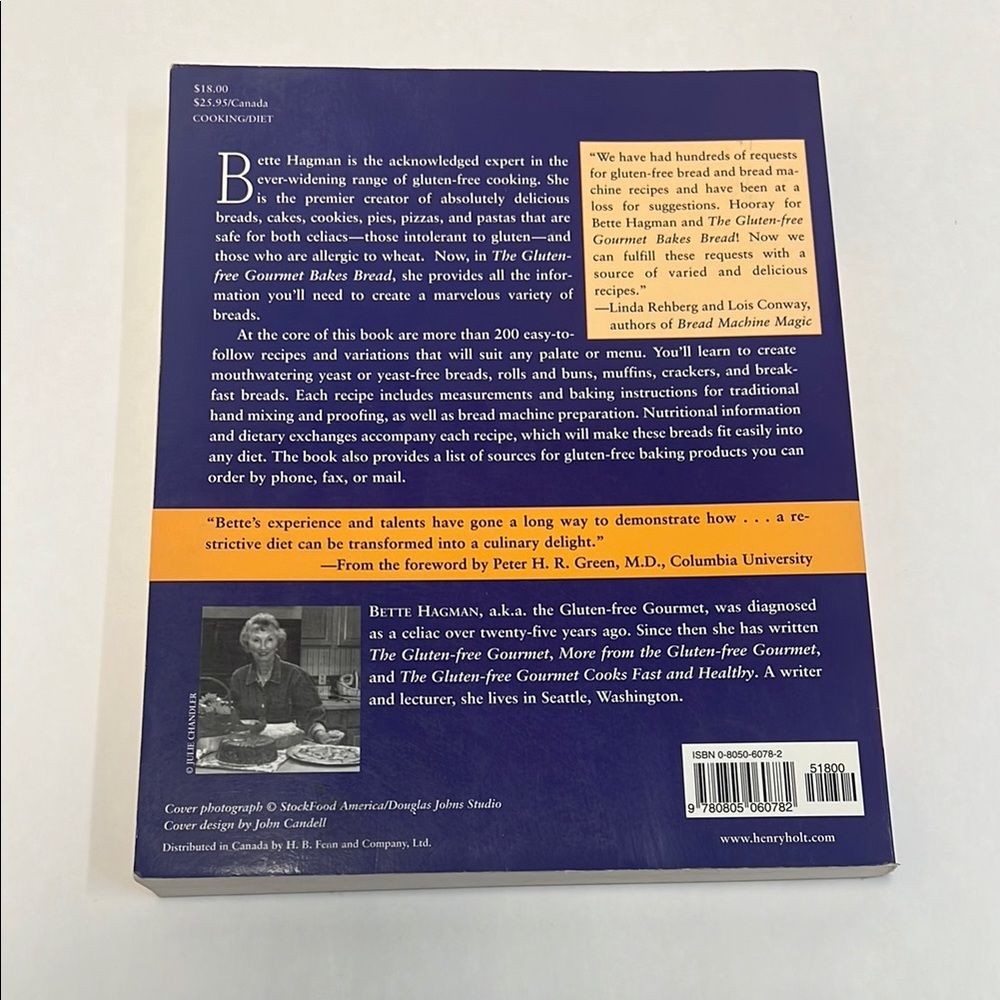 Gluten-Free Cookbook Set of 3 incredibly easy bread, gluten-free - Picture 5 of 12